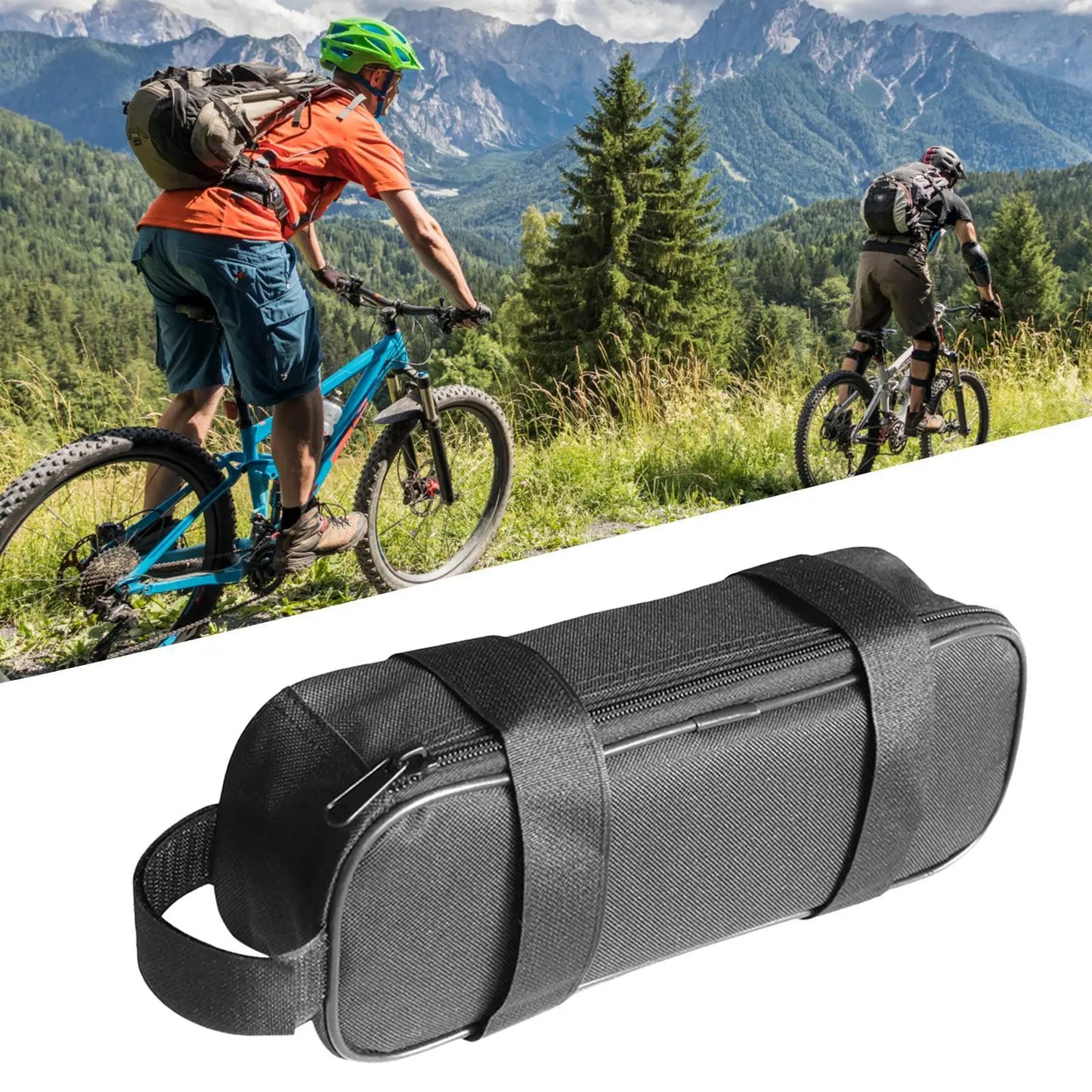 Sacoche Contrôleur Vélo Électrique - Étanche Oxford 27x9.5x7cm — vue 10 — sacoche vélo | La Sacoche Vélo
