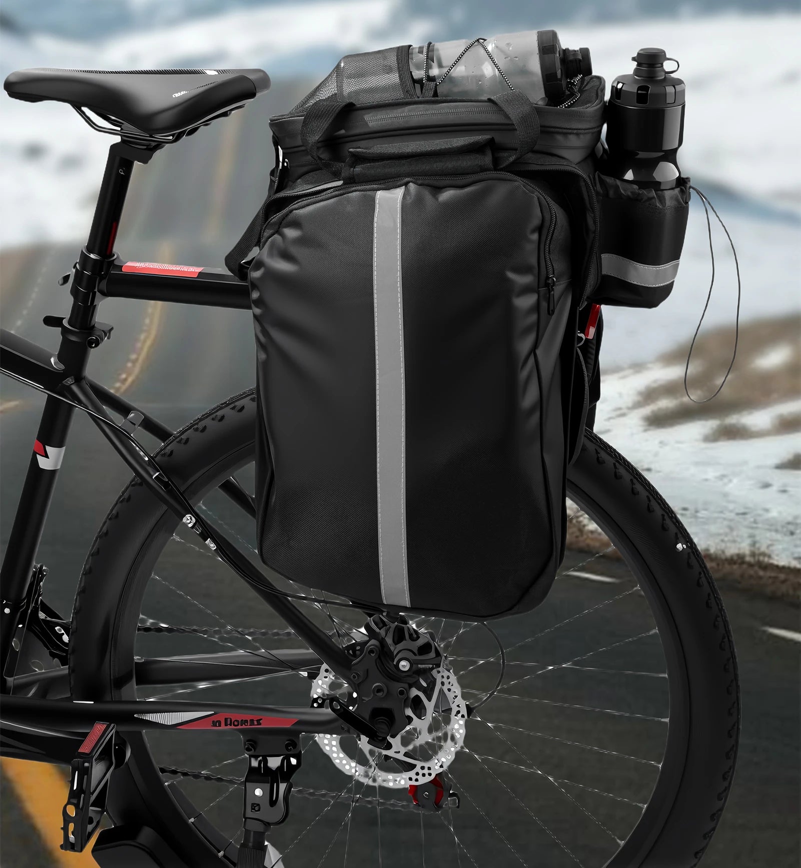 Sacoche Vélo Porte-Bagage Arrière 20L – Transformable et Imperméable — vue 19 — sacoche vélo | La Sacoche Vélo