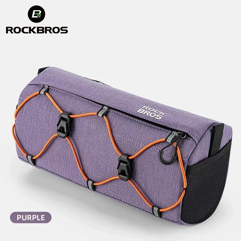 Sacoche Guidon Vélo ROCKBROS 2,2L avec Bandoulière