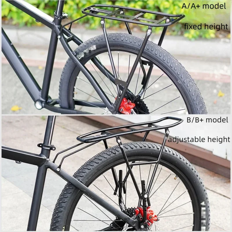 Porte-Bagage Arrière Vélo Acier JSHOUBIKE - Universel 26-29 pouces — vue 3 — sacoche vélo | La Sacoche Vélo