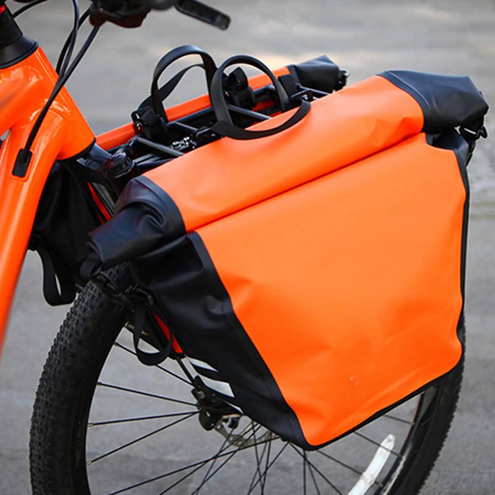 Porte-Bagage Avant Vélo en Acier - Fixation Fourche Ajustable VTT — vue 8 — sacoche vélo | La Sacoche Vélo