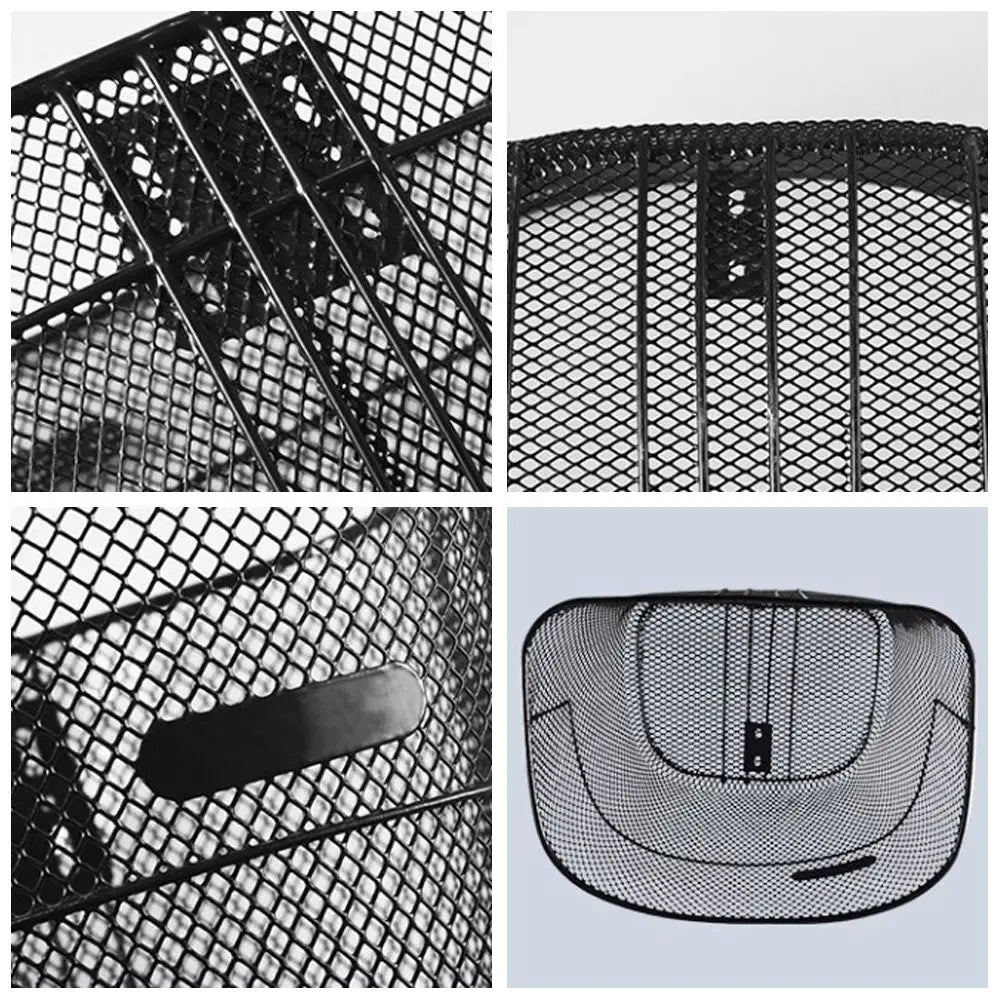 Panier Arrière Vélo Métal - 4 Tailles Disponibles Noir ou Argent — vue 5 — sacoche vélo | La Sacoche Vélo