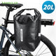 Sacoche Vélo Étanche 20L NEWBOLER - Porte-Bagages Arrière Double — sacoche vélo | La Sacoche Vélo