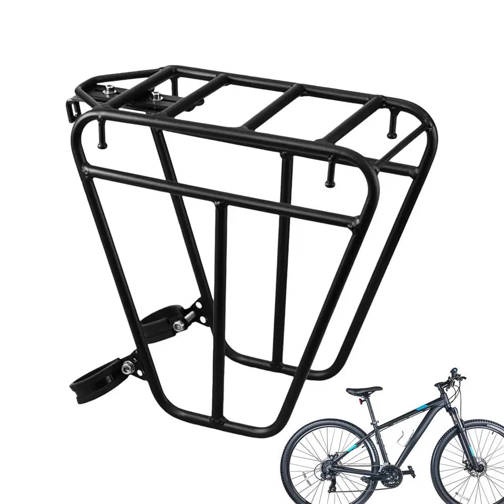 Porte-Bagage Avant Vélo en Acier Robuste - Capacité 25kg — vue 8 — sacoche vélo | La Sacoche Vélo