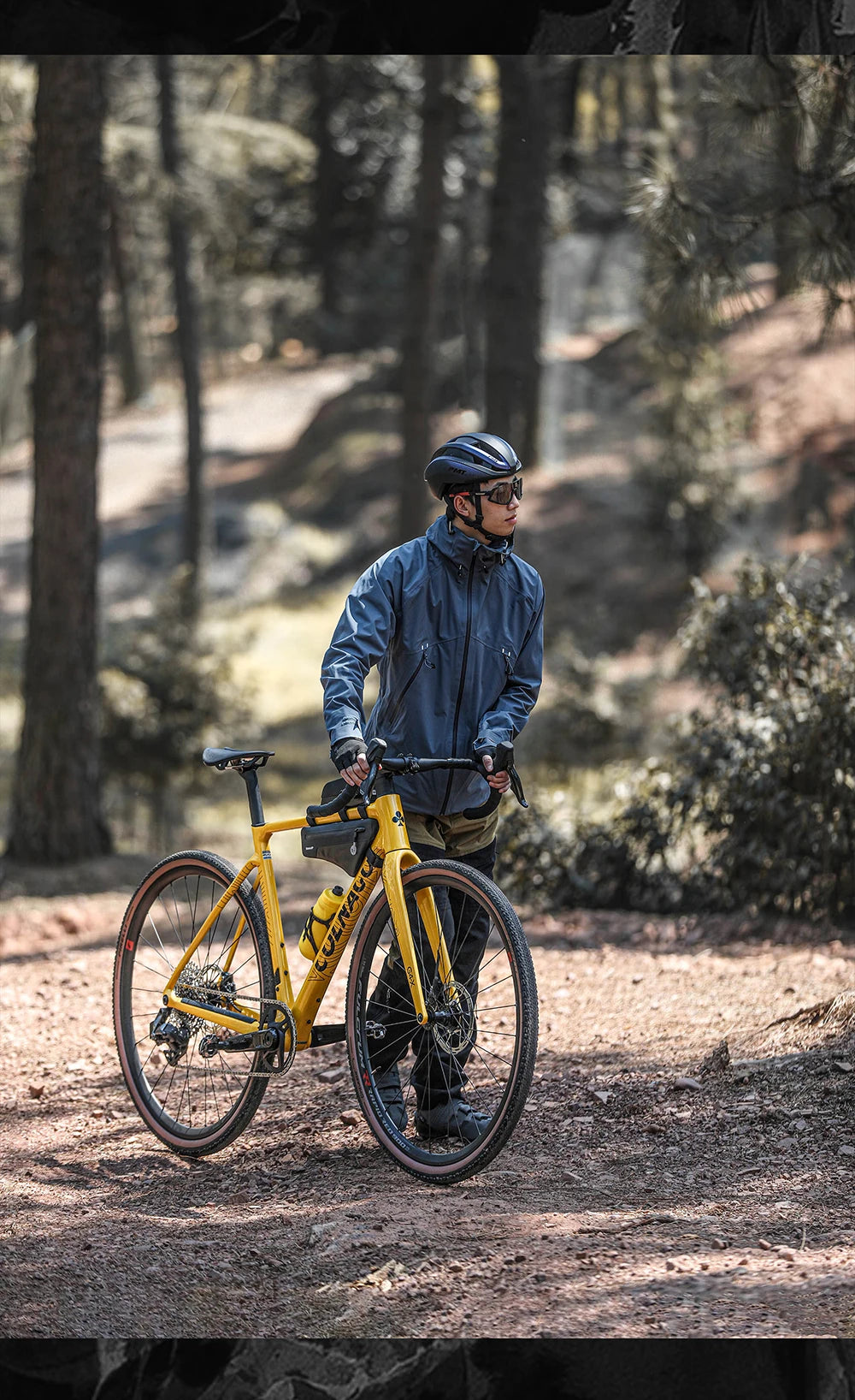 Sacoche Cadre Vélo Rhinowalk Imperméable - Triangle Tube Inférieur