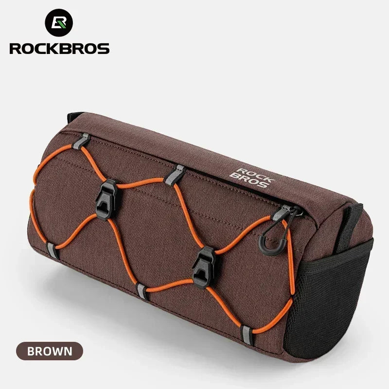 Sacoche Guidon Vélo ROCKBROS 2,2L avec Bandoulière