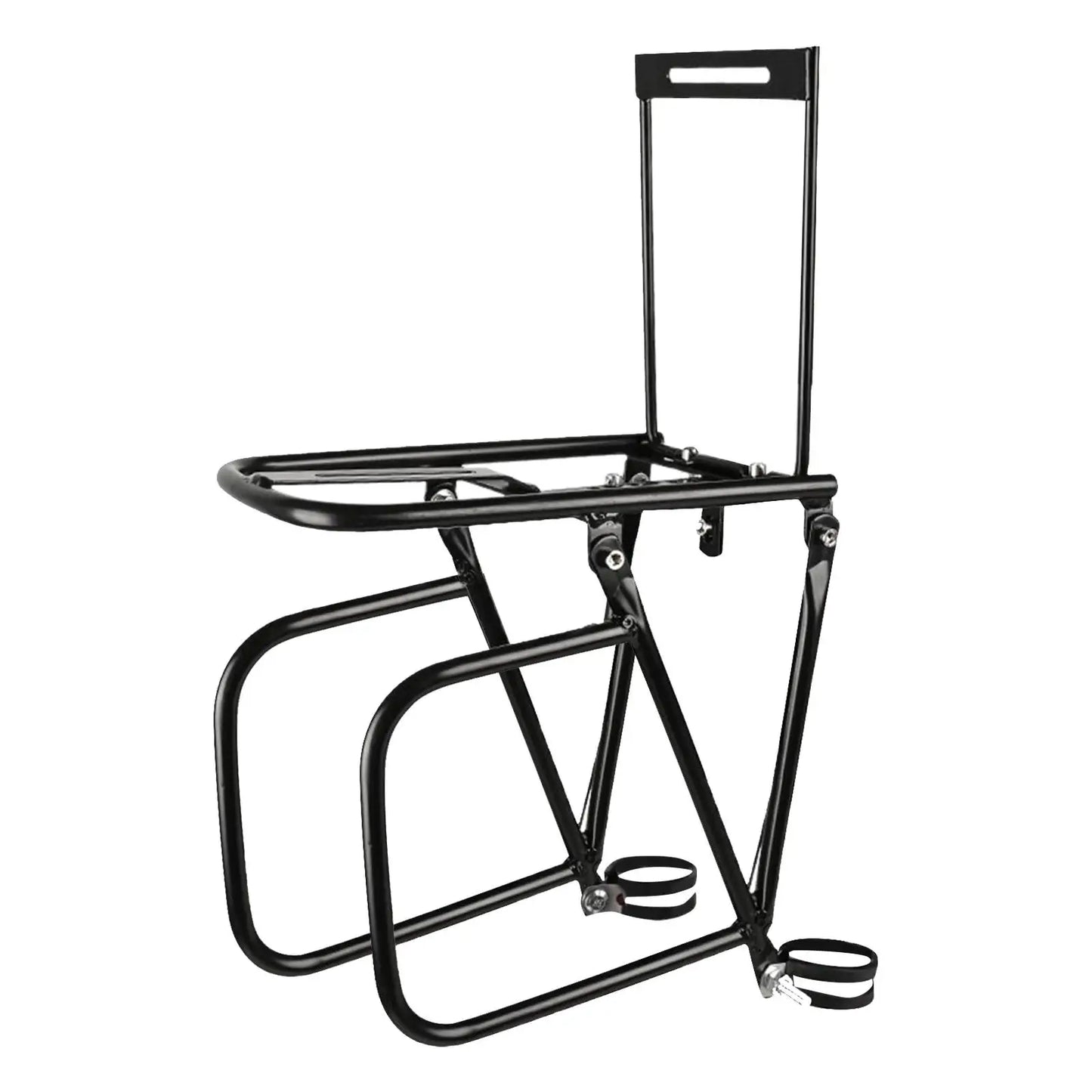 Porte-Bagage Avant Vélo en Aluminium – Fixation Fourche Universelle — vue 4 — sacoche vélo | La Sacoche Vélo