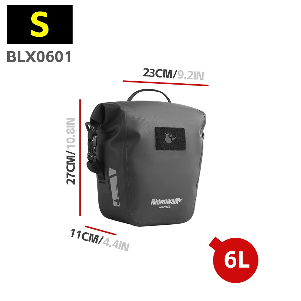 Sacoche Vélo Rhinowalk Étanche – Porte-Bagages Double Latérale
