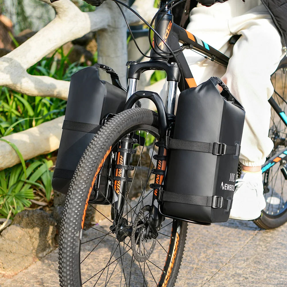 Sacoche Fourche Vélo Étanche 10L - Fixation Universelle NEWBOLER — vue 14 — sacoche vélo | La Sacoche Vélo