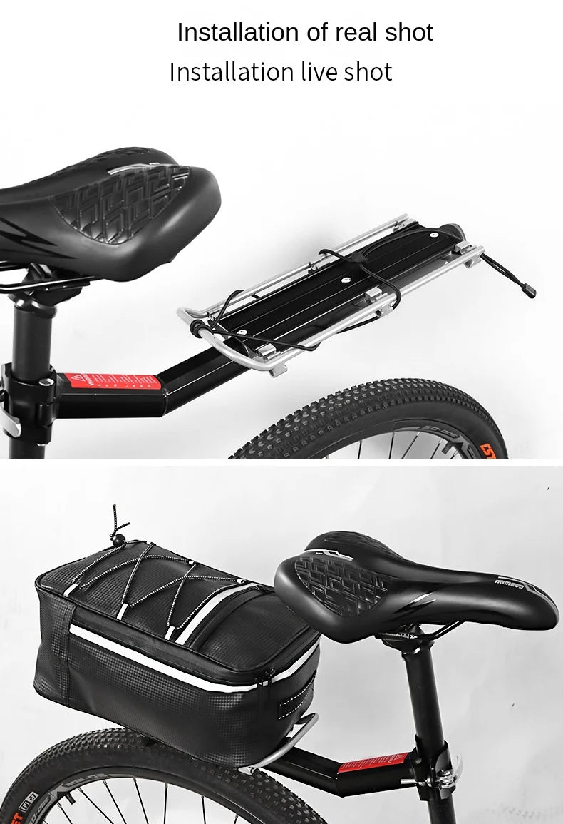 Porte-Bagage Arrière Vélo Aluminium - Fixation Rapide et Ajustable — vue 15 — sacoche vélo | La Sacoche Vélo