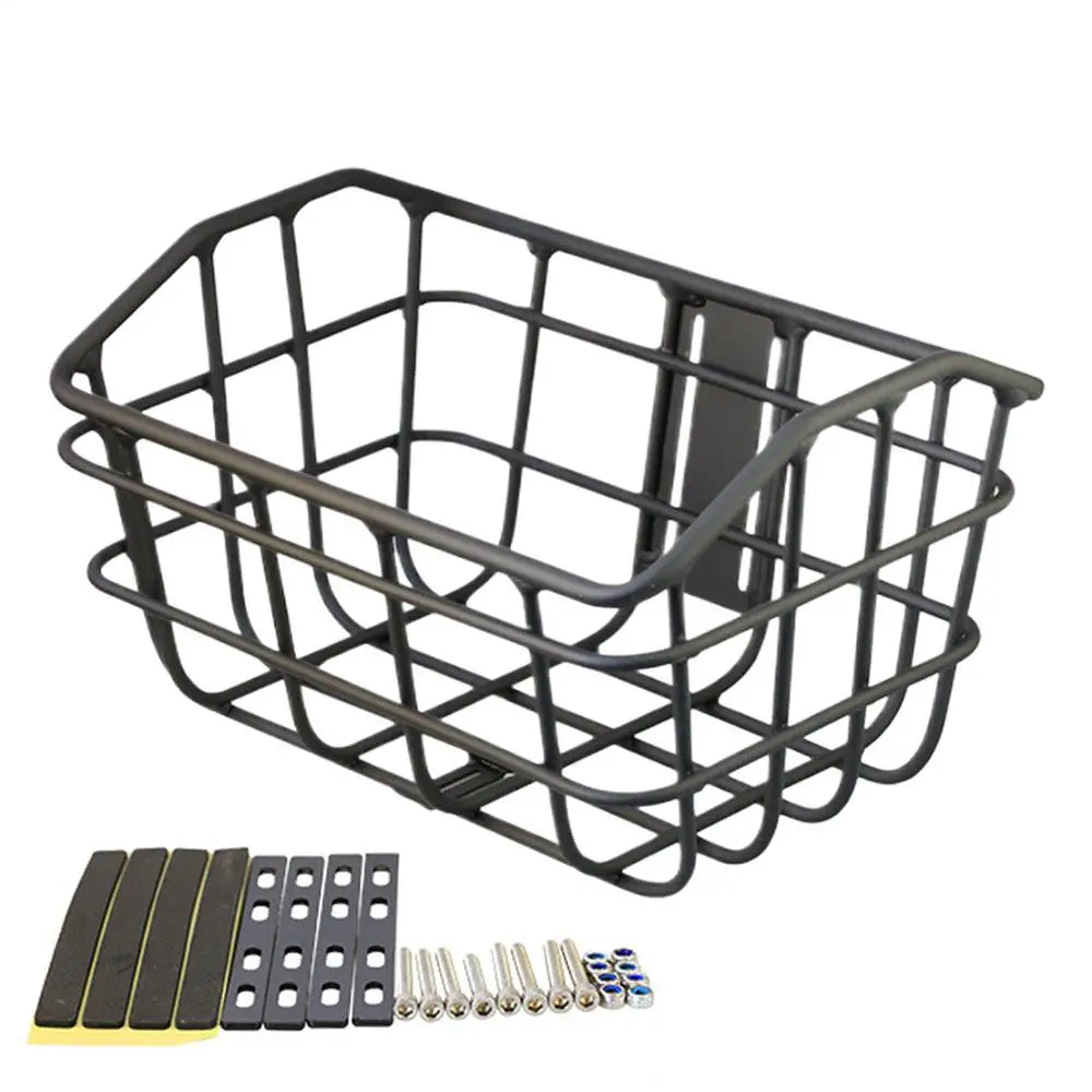 Panier Vélo Avant en Fil Métallique - Aluminium avec Fixation Guidon — vue 17 — sacoche vélo | La Sacoche Vélo
