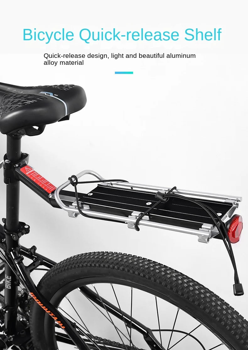 Porte-Bagage Arrière Vélo Aluminium - Fixation Rapide et Ajustable — vue 6 — sacoche vélo | La Sacoche Vélo